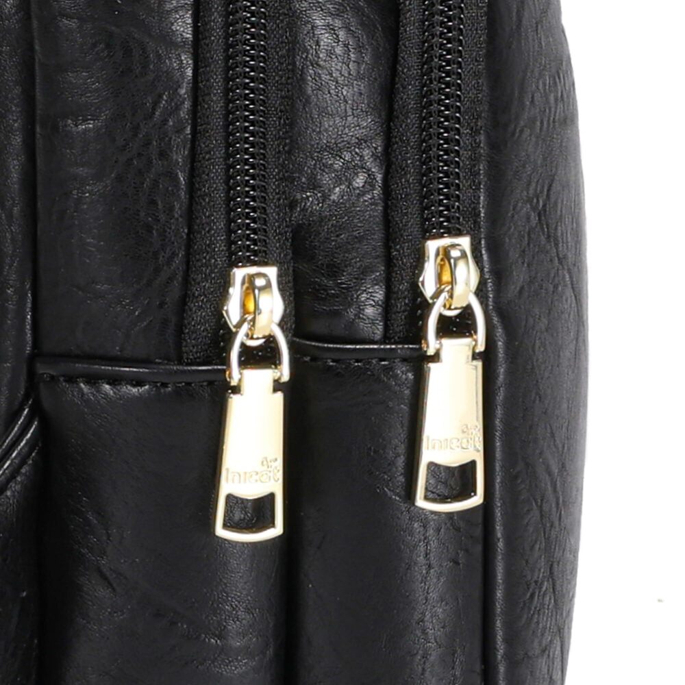 8996 Crossbody Sling Bags Fanny Packs Vegan Leather Purses Small Cross body - Picture 7 of 8